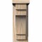 Ekena Millwork Mediterranean Smooth Corbel w/Backplate, Douglas Fir, 5 1/2"W x 10"D x 14"H COR06X10X14MED01SDF - alternate 4
